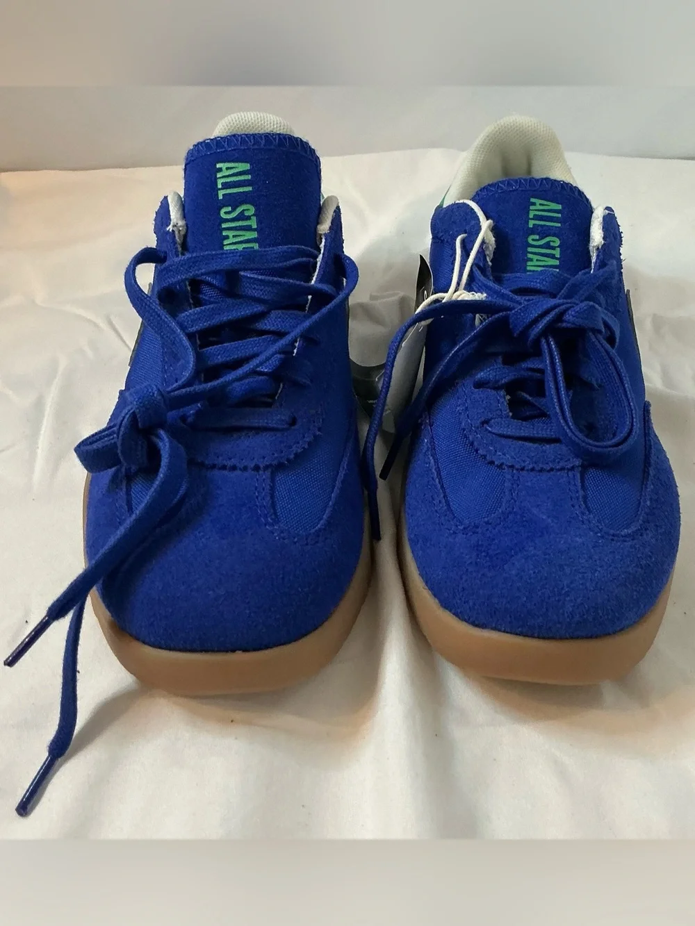 Converse Run Star Trainer Blue Green Gum Sneakers Big Kids 3.5Y/woman’s 5 NWT